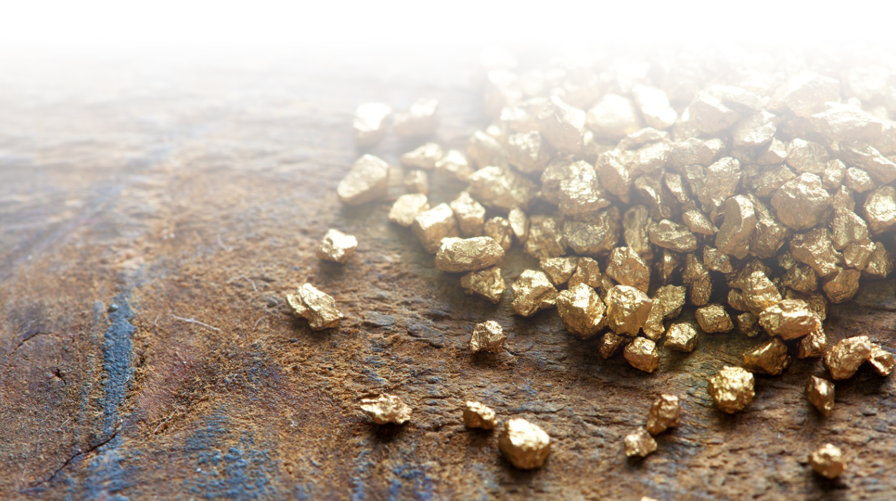 gold header